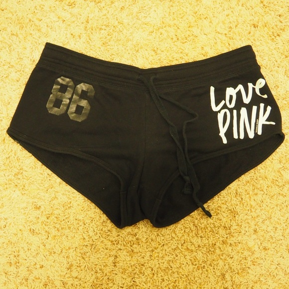 PINK Victoria's Secret Pants - 👕Love Pink Victoria’s Secret Booty Shorts Black